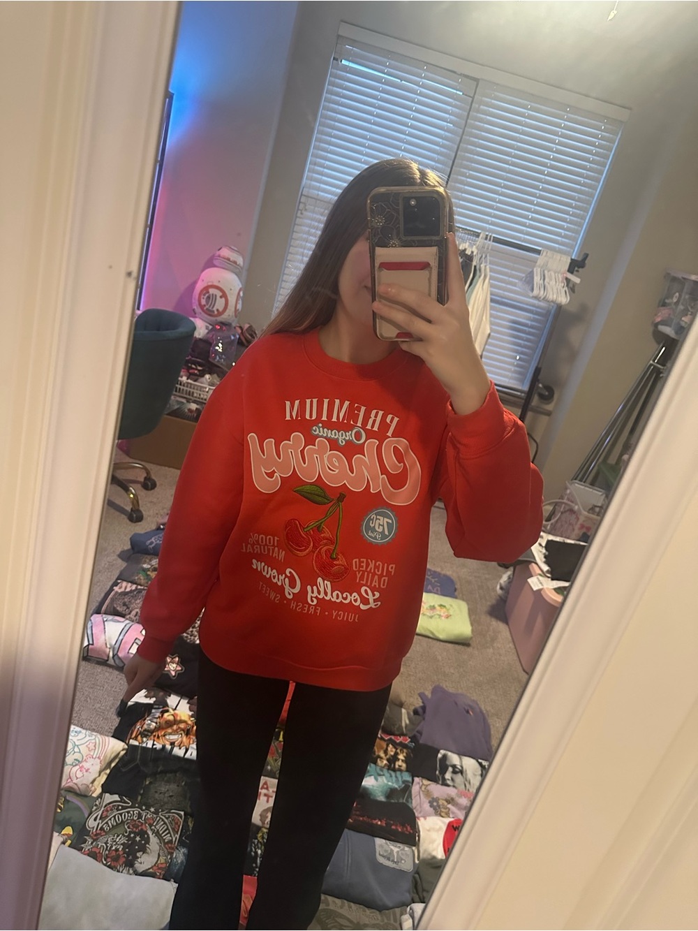 Organic Cherries Crewneck